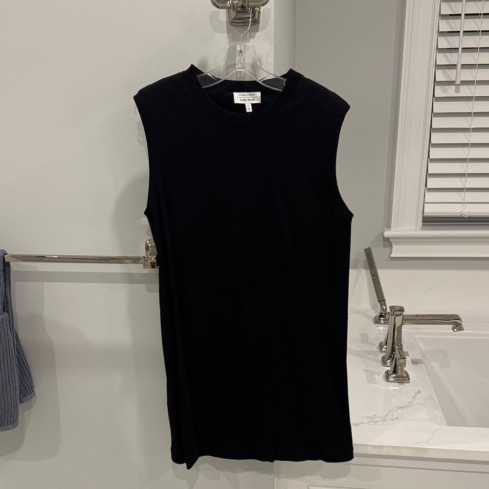 & Other Stories Black Sleeveless Dress